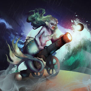 landscape + full char